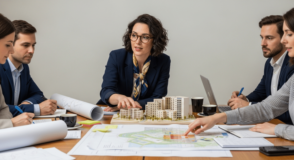 Városfejlesztési módszerek szemléltetése egyetemi szemináriumon női vezetővel